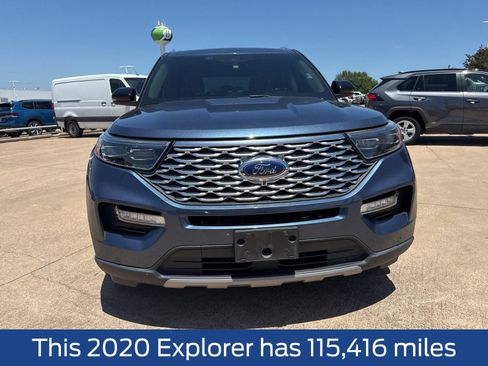 Used 2020 Ford Explorer Platinum w/ Premium Technology Package AWD/4WD image 2