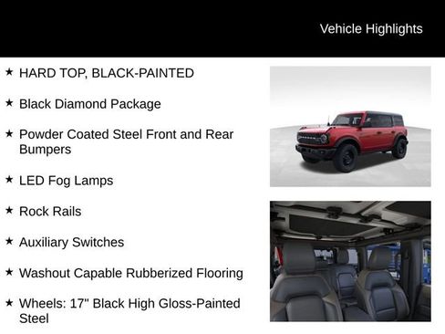 New 2026 Ford Bronco Big Bend w/ Black Diamond Package image 7