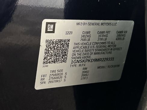 Used 2021 Chevrolet Tahoe Z71 w/ Z71 Off-Road Package image 31