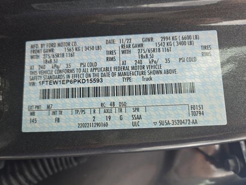 Used 2023 Ford F150 XLT w/ Equipment Group 302A High image 27