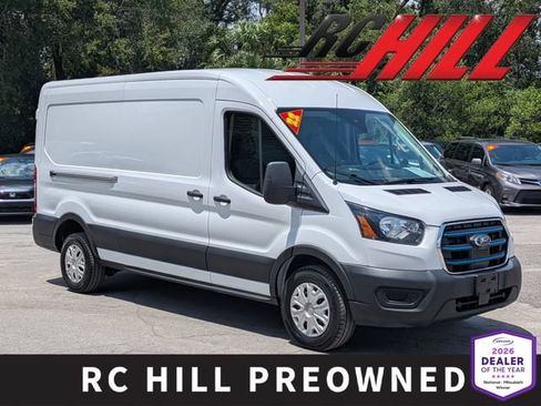 Used 2022 Ford E-Transit Medium Roof RWD image 1