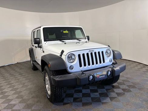Certified 2017 Jeep Wrangler Unlimited Sport w/ Quick Order Package 23S AWD/4WD image 1