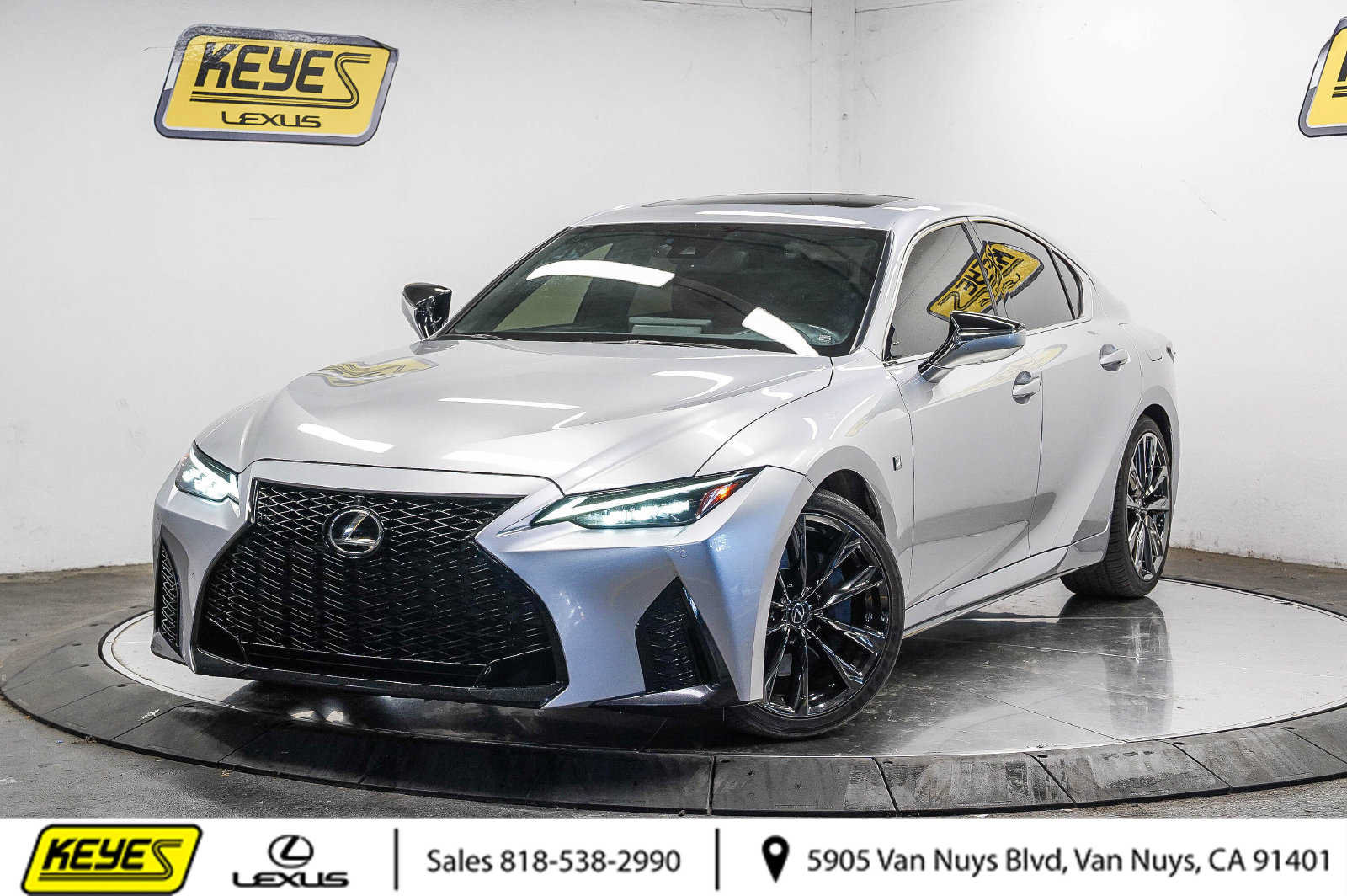 Used 2023 Lexus IS 350 F Sport w/ Navigation Package RWD image 1