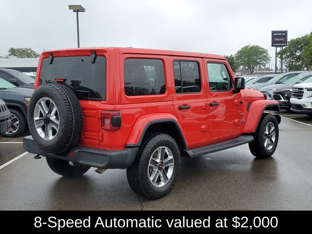 Used 2020 Jeep Wrangler Unlimited Sahara w/ LED Lighting Group AWD/4WD image 4