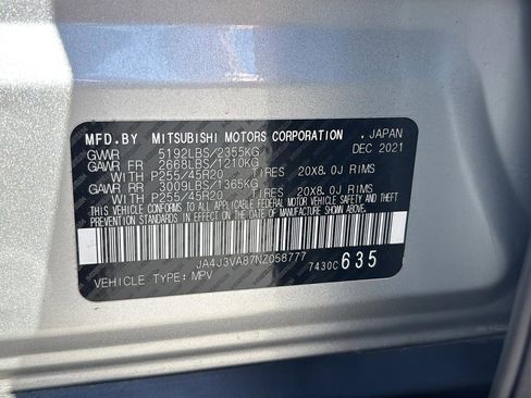 Used 2022 Mitsubishi Outlander SEL FWD image 44
