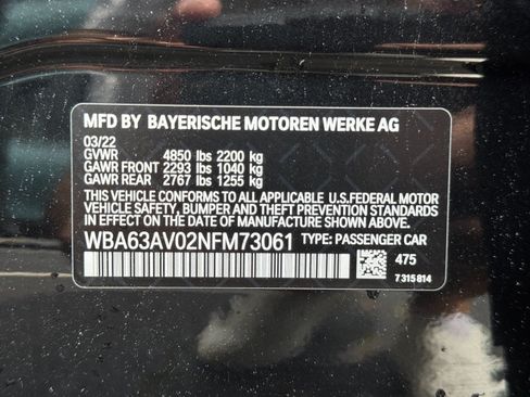 Used 2022 BMW 430i Gran Coupe w/ M Sport Package RWD image 40