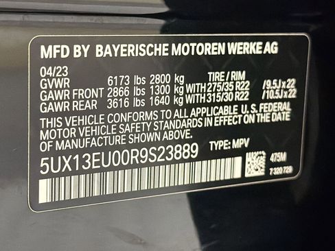 Certified 2024 BMW X5 sDrive40i w/ Parking Assistance Package RWD image 18