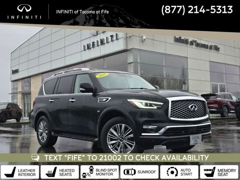 Used 2019 INFINITI QX80 Luxe w/ Proassist Package image 1