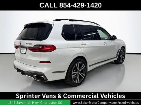 Used 2020 BMW X7 M50i w/ Luxury Seating Package AWD/4WD image 9