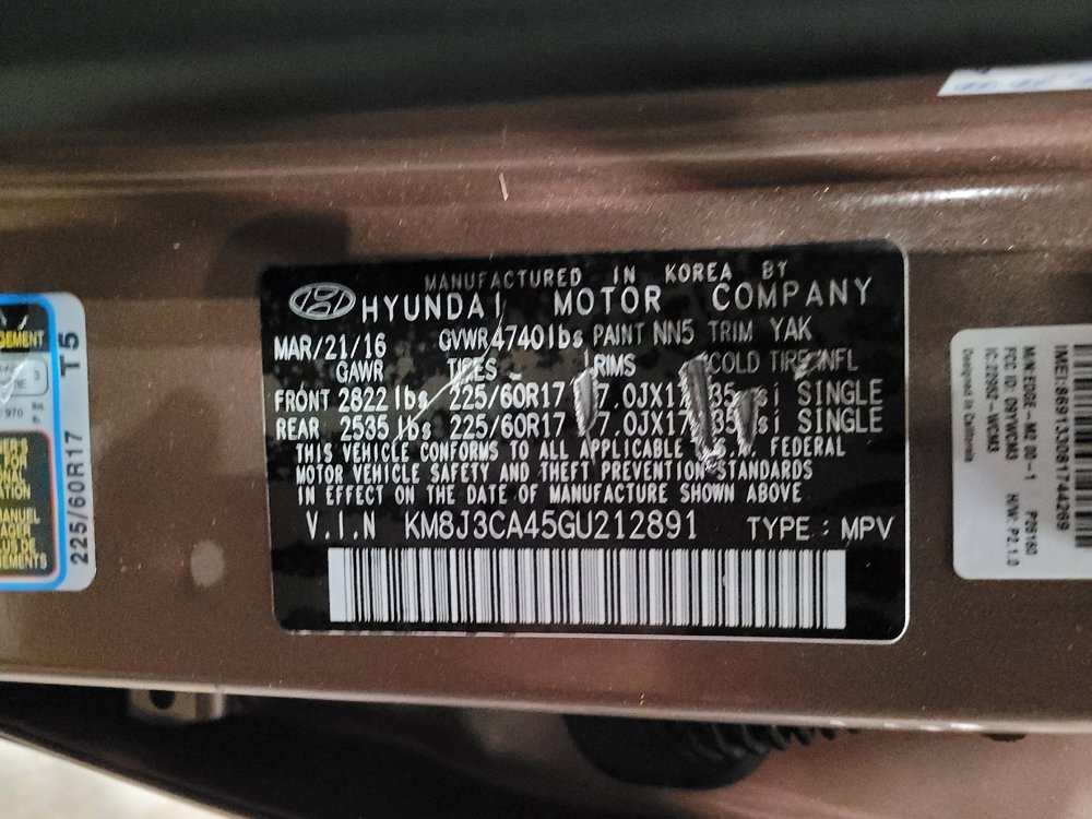 Used 2016 Hyundai Tucson SE w/ Option Group 02 AWD/4WD image 33