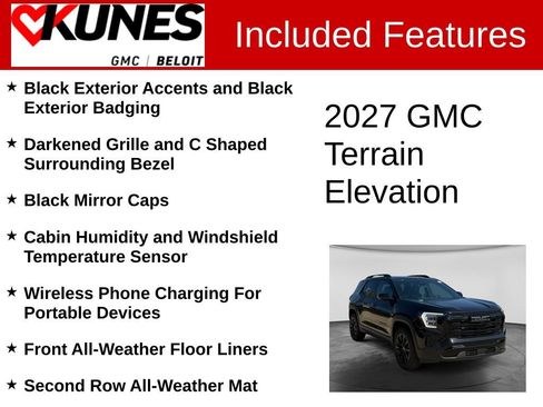New 2027 GMC Terrain Elevation w/ Elevation Premium Package AWD/4WD image 3