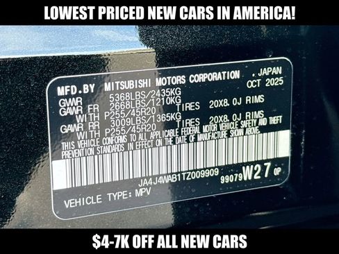 New 2026 Mitsubishi Outlander SEL AWD/4WD image 39