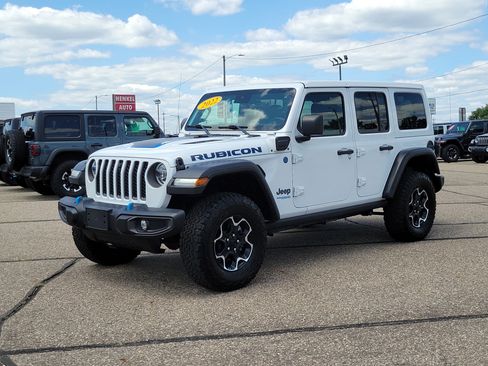 Used 2022 Jeep Wrangler Unlimited Rubicon 4xe w/ Cold Weather Group AWD/4WD image 2