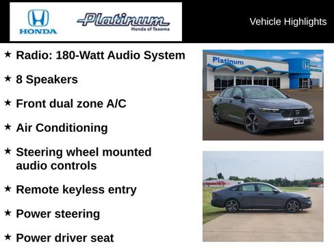 New 2026 Honda Accord SE image 5