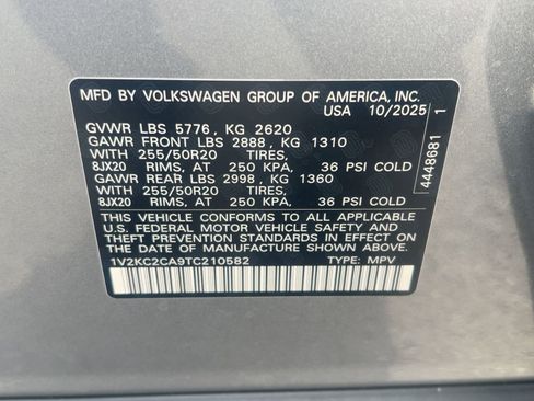 New 2026 Volkswagen Atlas Cross Sport SE AWD/4WD image 18