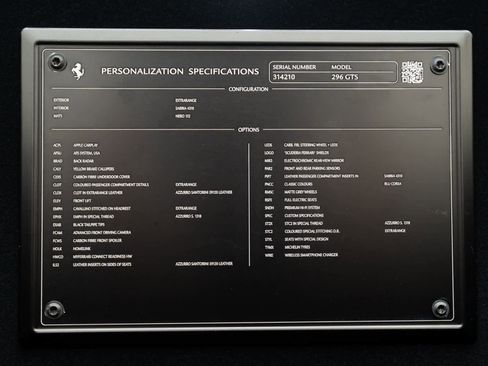 Used 2025 Ferrari 296 GTS image 30