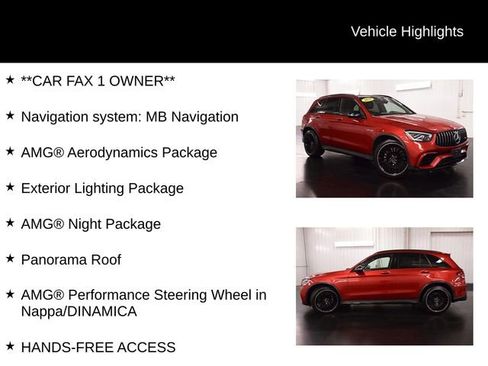 Used 2021 Mercedes-Benz GLC 63 AMG 4MATIC image 9