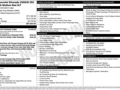 Used 2025 Chevrolet Silverado 2500 ZR2 w/ Technology Package