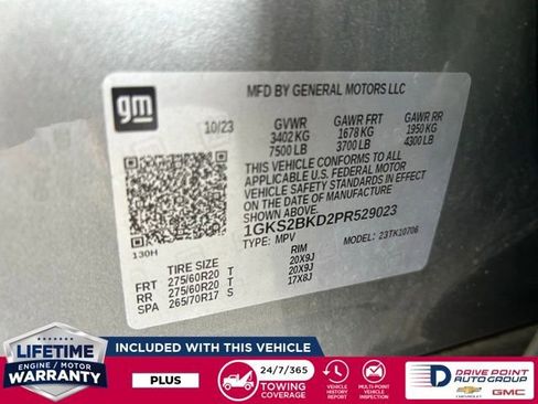 Used 2023 GMC Yukon SLT w/ SLT Luxury Package AWD/4WD image 28