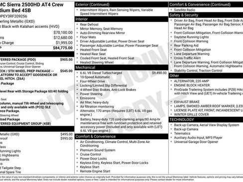 Used 2024 GMC Sierra 2500 AT4 w/ AT4 Preferred Package image 6