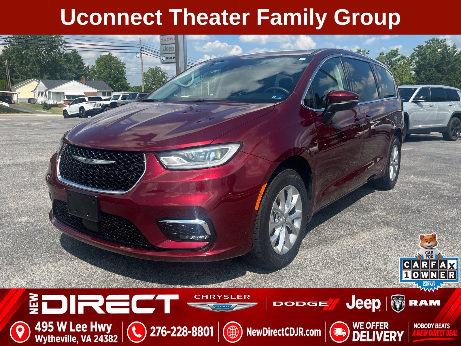 Used 2023 Chrysler Pacifica Touring-L w/ Uconnect Theater Family Group AWD/4WD image 1