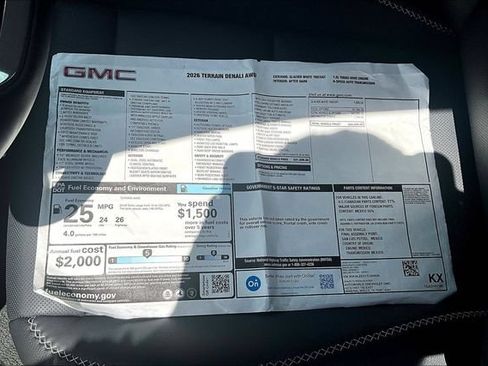 Used 2026 GMC Terrain Denali AWD/4WD image 16