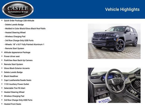 Used 2023 Jeep Grand Cherokee L Laredo AWD/4WD image 8