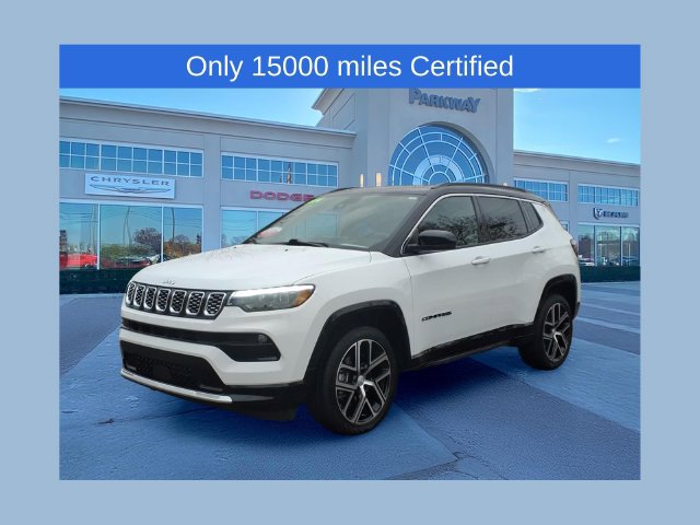 Certified 2024 Jeep Compass Limited w/ Elite Group AWD/4WD image 1