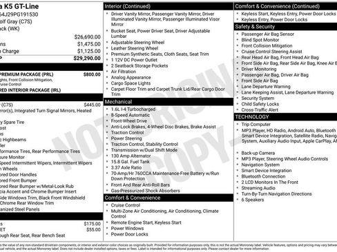 Used 2023 Kia K5 GT-Line w/ GT-Line Premium Package FWD image 3