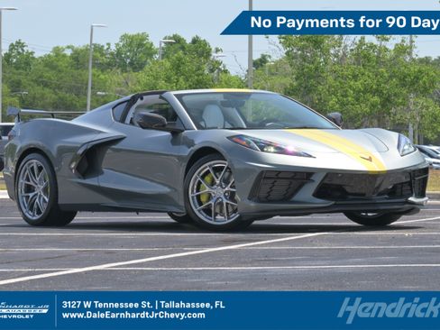 Used 2023 Chevrolet Corvette Stingray Premium Cpe w/ Z51 Performance Package RWD image 1