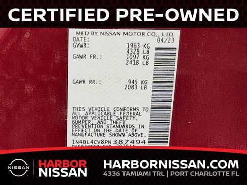 Used 2023 Nissan Altima 2.5 SR w/ SR Premium Package FWD image 27