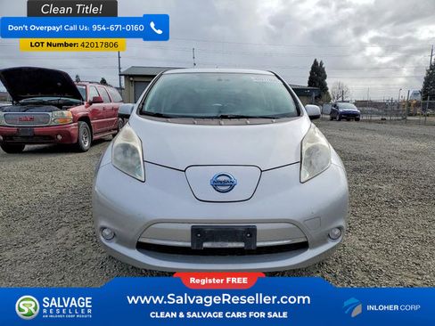 Used 2015 Nissan Leaf S w/ Charge Package FWD image 7