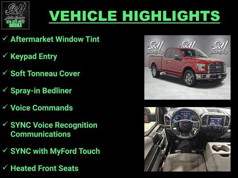 Used 2015 Ford F150 XLT w/ Equipment Group 302A Luxury AWD/4WD image 3