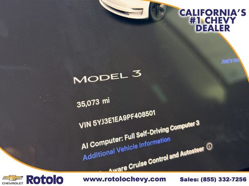 Used 2023 Tesla Model 3 Standard Range RWD image 30