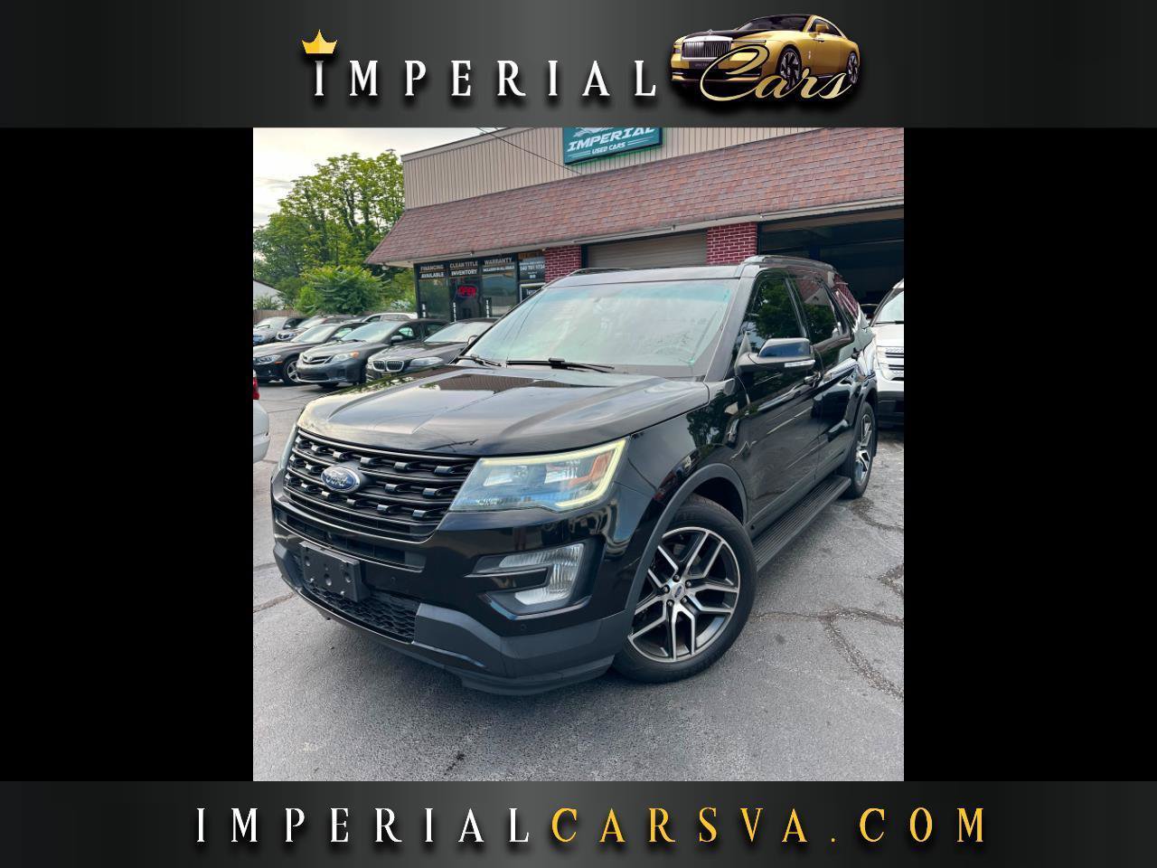 Used 2016 Ford Explorer Sport w/ Equipment Group 401A AWD/4WD image 1