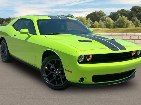 Used 2023 Dodge Challenger SXT w/ Blacktop Package RWD image 2