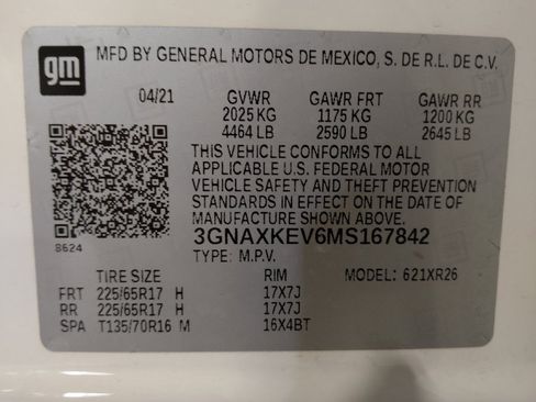 Used 2021 Chevrolet Equinox LT FWD image 33