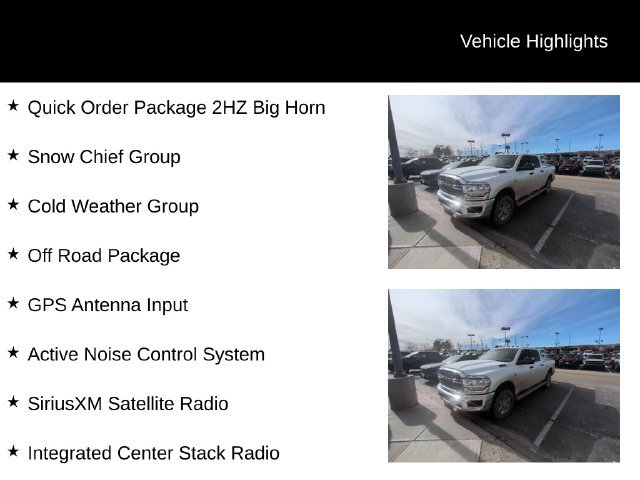 Used 2022 RAM 2500 Big Horn w/ Snow Chief Group AWD/4WD image 8