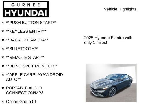 New 2025 Hyundai Elantra Sport w/ Cargo Package image 8