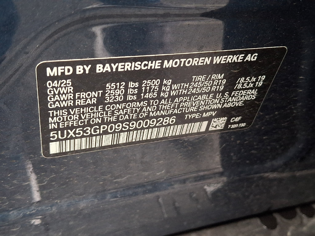 Used 2025 BMW X3 xDrive30i w/ Convenience Package AWD/4WD image 27