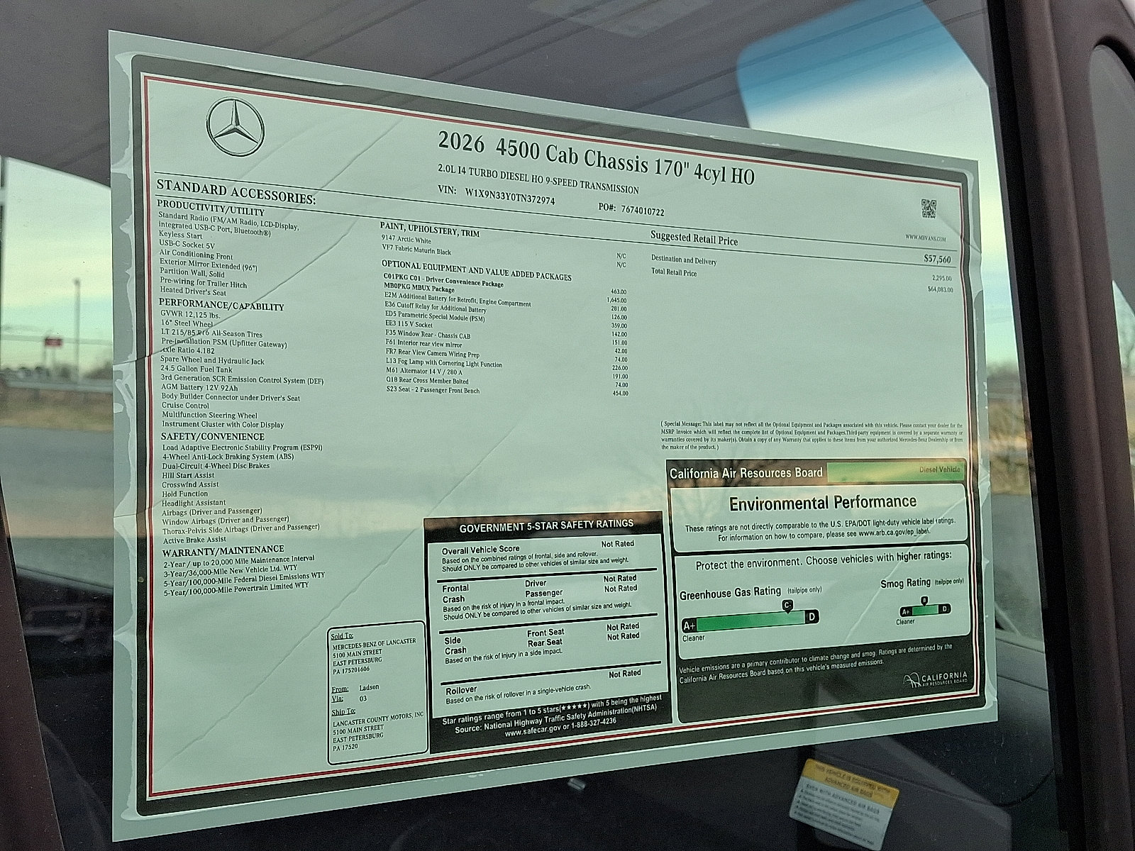 New 2026 Mercedes-Benz Sprinter 4500 image 22