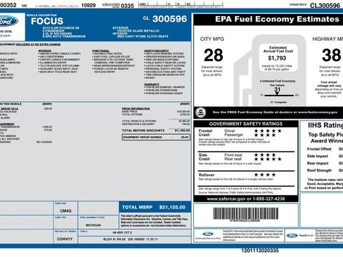 Used 2012 Ford Focus SE w/ SE Winter Pkg image 6
