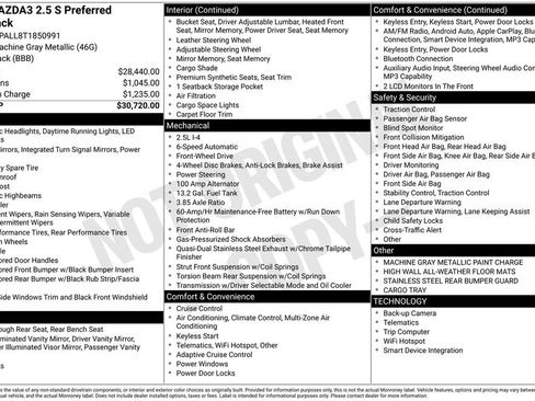 New 2026 MAZDA MAZDA3 s image 33