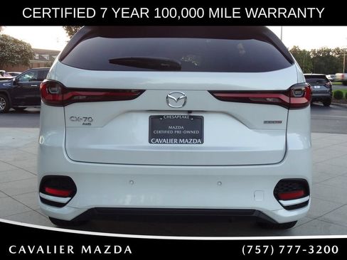 Certified 2025 MAZDA CX-70 3.3 Turbo S w/ Premium Package AWD/4WD image 5
