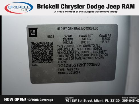 Used 2019 Chevrolet Malibu LS image 36