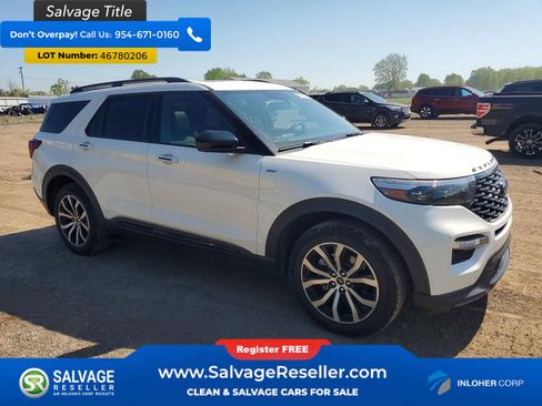 Used 2022 Ford Explorer ST-Line w/ Class IV Trailer Tow Package AWD/4WD image 5