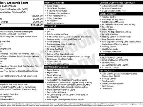 Used 2024 Subaru Crosstrek 2.5i Sport image 5