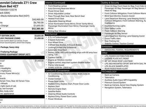 New 2025 Chevrolet Colorado Z71 w/ Midnight Edition image 3