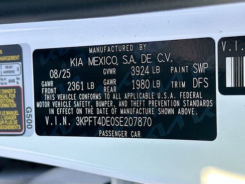 New 2025 Kia K4 LXS image 29