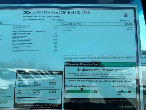 New 2026 Mercedes-Benz Sprinter 2500 image 25